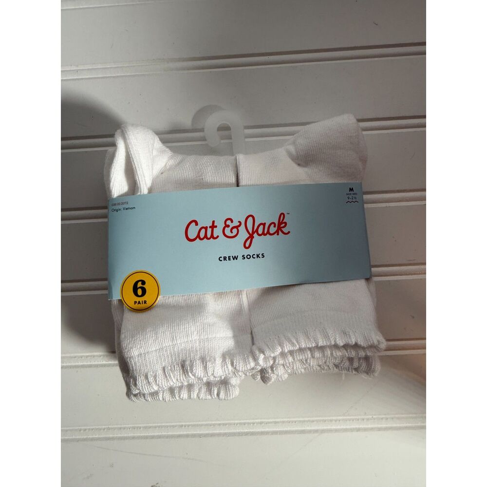 New Cat & Jack Crew Socks